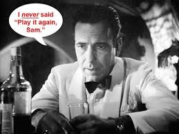 Humphrey Bogart in Casablanca
