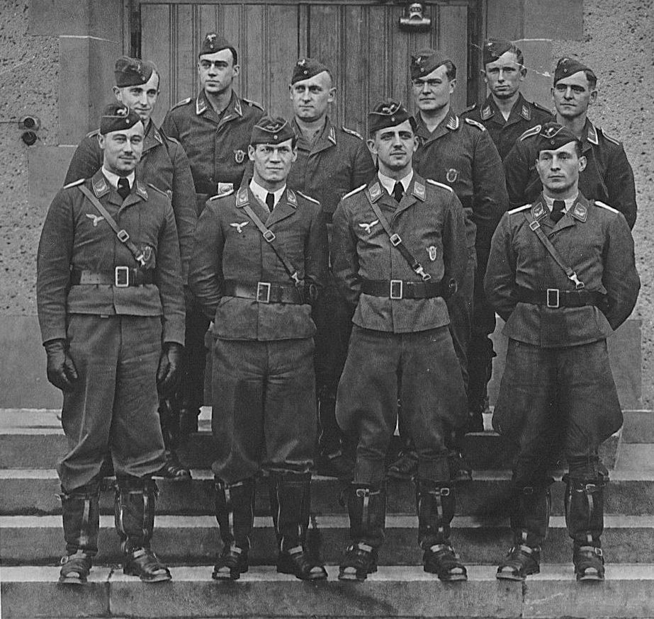 Condemned Nazi war criminals photographed together