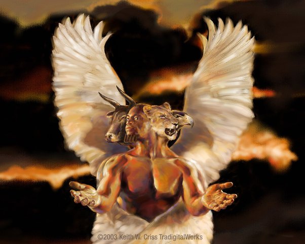 Where did the Angels come from in Heaven?