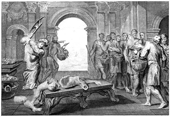 What is the most horrific thing written in the Bible?